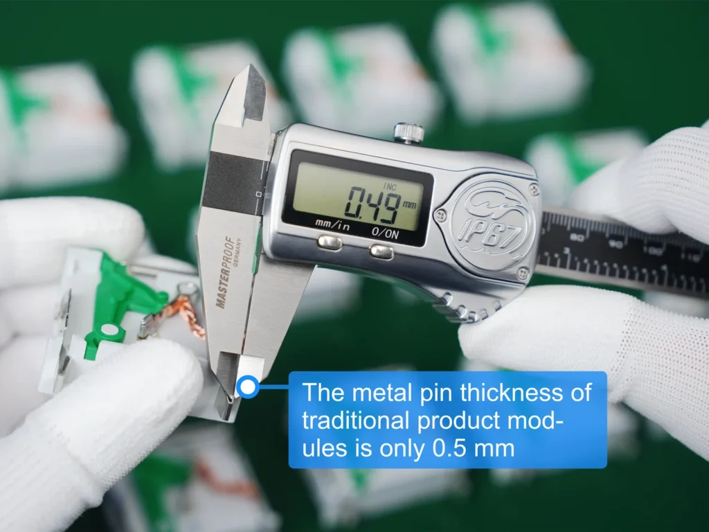 Surge Protection Device SPD metal pin thickness of traditional