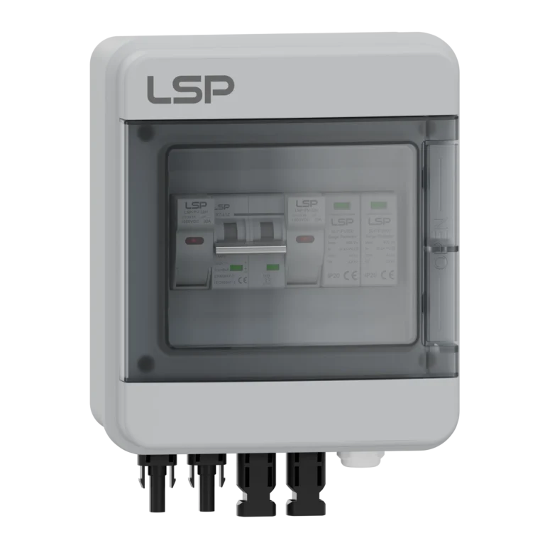 600V DC PV Solar Combiner Box - 1 String Input 1 String Output SLP-1-1-600V img1
