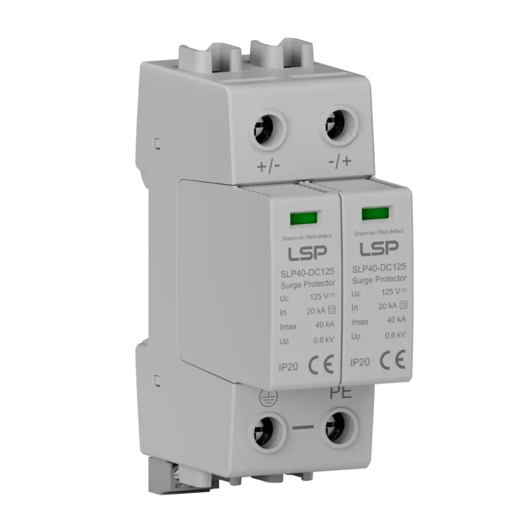 Type 2 95V 125V DC Surge Protective Device SPD SLP40-DC125-2S