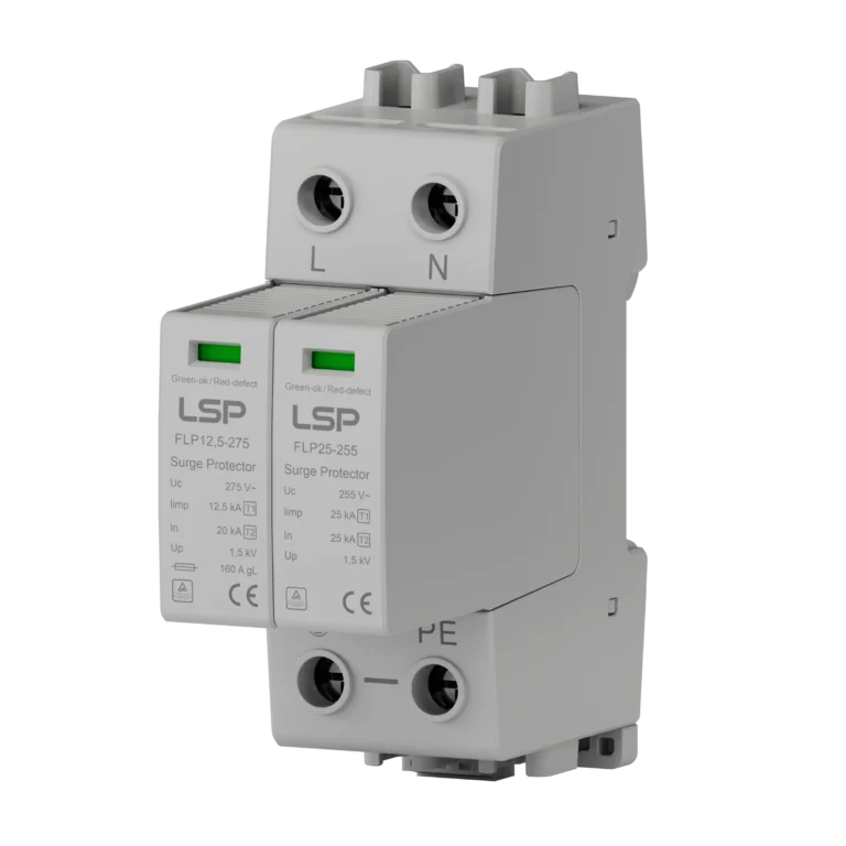 Type 1+2 AC Surge Protective Device SPD FLP12,5-275-1S+1 img1