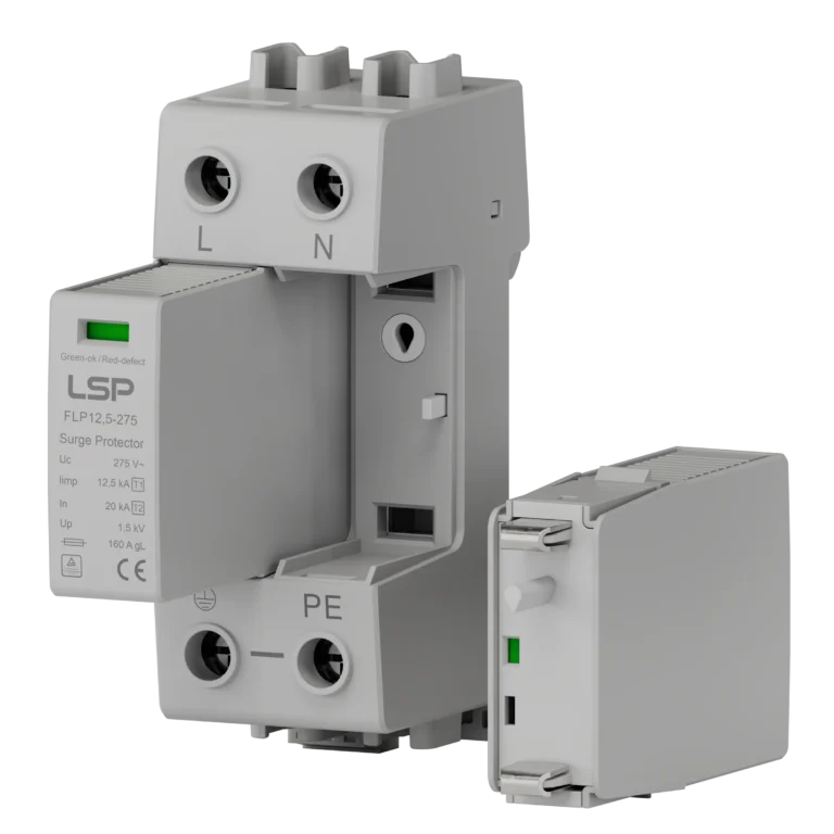 Type 1+2 AC Surge Protective Device SPD FLP12,5-275-1S+1 img2