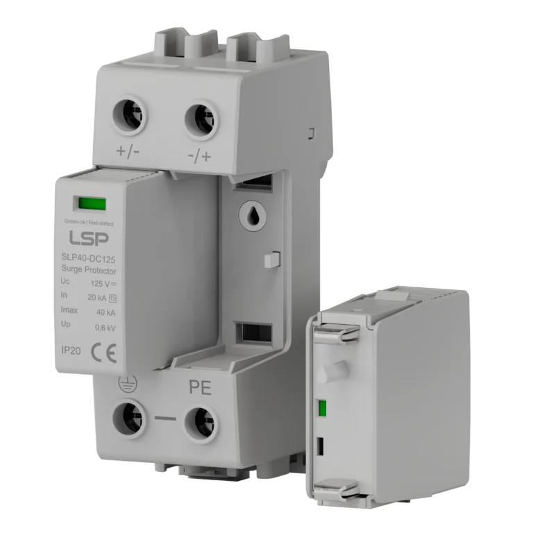 Type 2 95V 125V DC Surge Protective Device SPD SLP40-DC125-2S img2