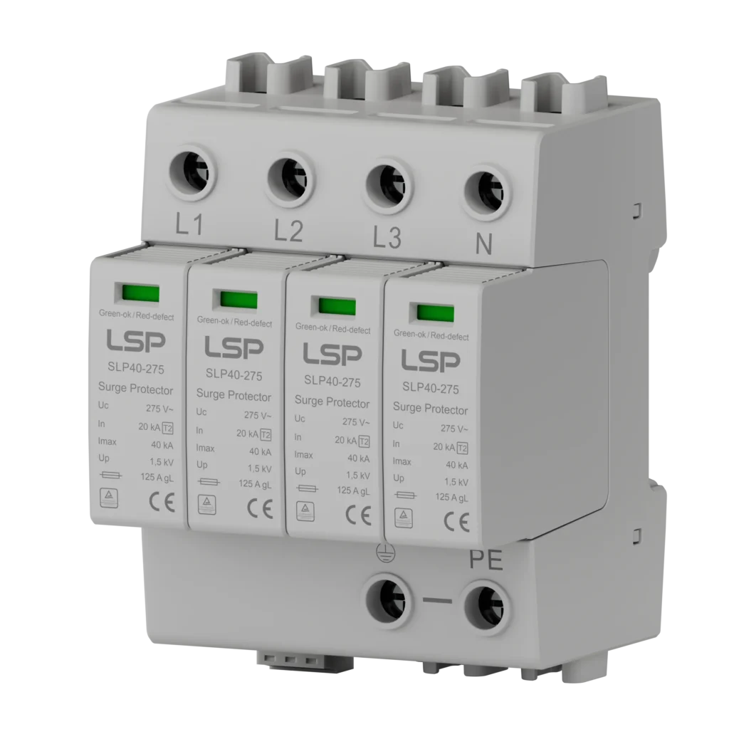 Type 2 AC Surge Protective Device SLP40-275/4S - LSP