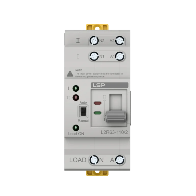 2 pole 63 Amp Single Phase Automatic Transfer Switch ATS L2R63-110-2 img4