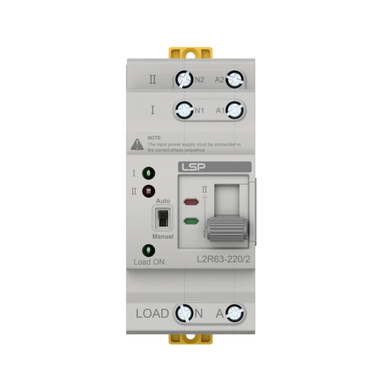 2 pole 63 Amp Single Phase Automatic Transfer Switch ATS L2R63-220-2 img4