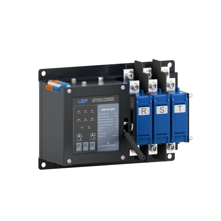 3 Phase 125 Amp Automatic Transfer Switch ATS N2M125-220-3 img1