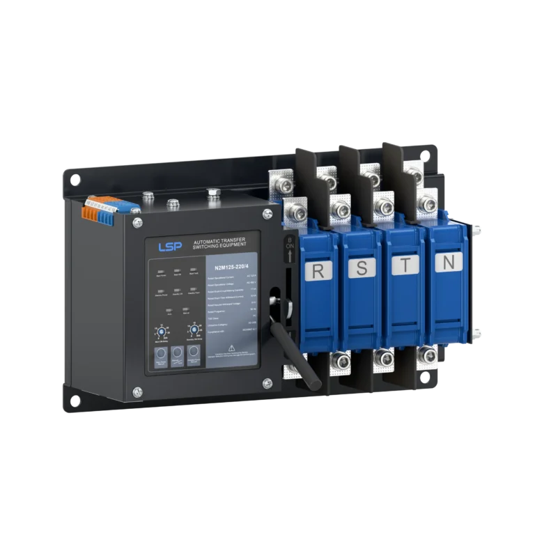 3 Phase 125 Amp Automatic Transfer Switch ATS N2M125-220-4 img1