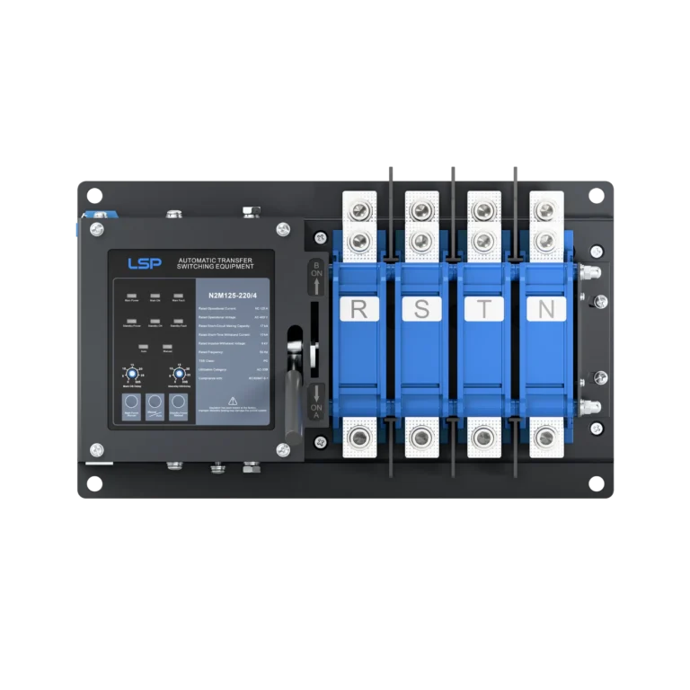 3 Phase 125 Amp Automatic Transfer Switch ATS N2M125-220-4 img2