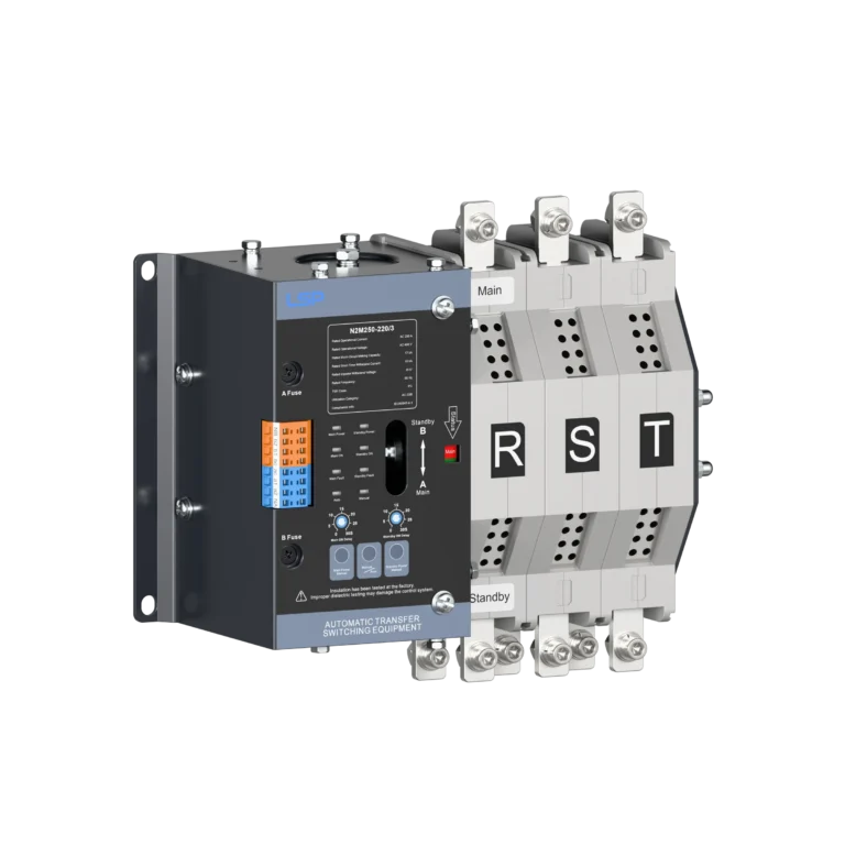 3 Phase 250 Amp Automatic Transfer Switch ATS N2M250-220-3 img1
