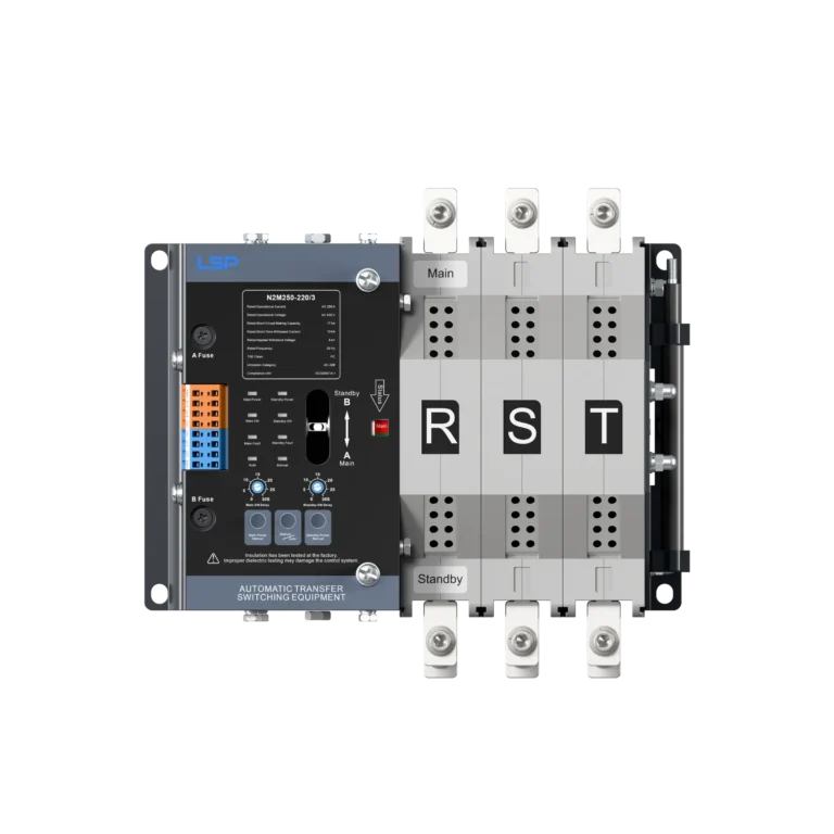 3 Phase 250 Amp Automatic Transfer Switch ATS N2M250-220-3 img2