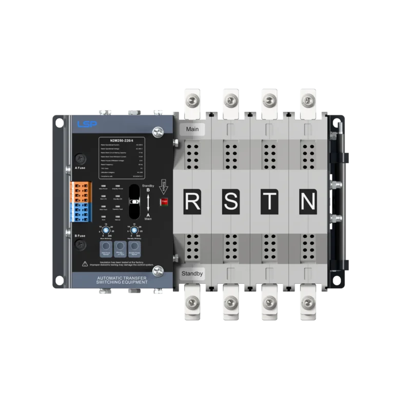 3 Phase 250 Amp Automatic Transfer Switch ATS N2M250-220-4 img2