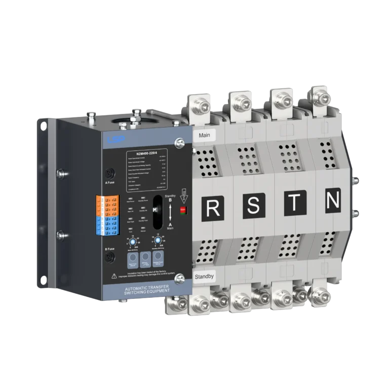 3 Phase 400 Amp Generator Automatic Transfer Switch ATS N2M400-220-4 img1