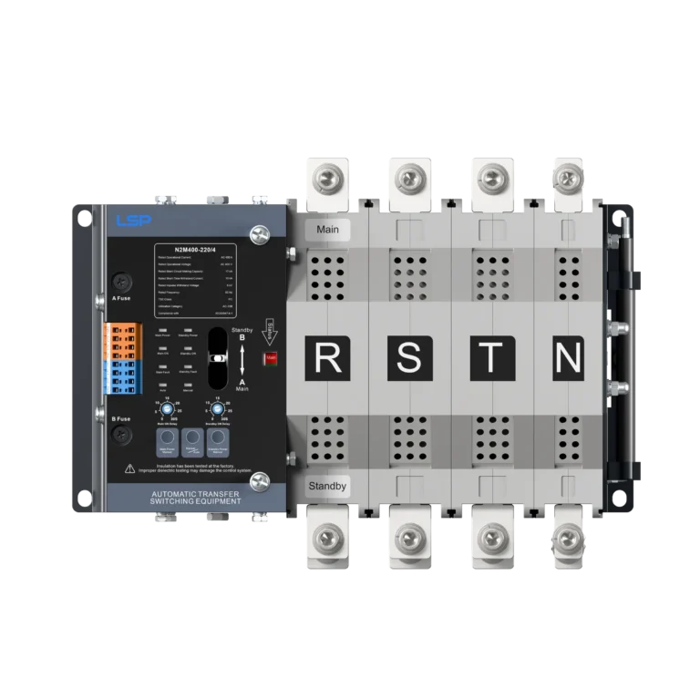 3 Phase 400 Amp Generator Automatic Transfer Switch ATS N2M400-220-4 img2