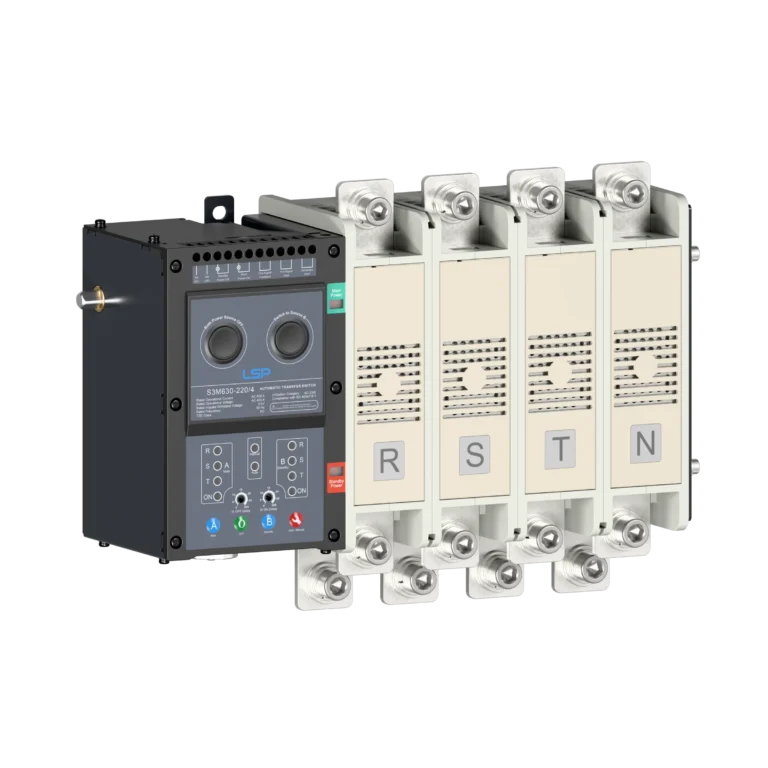 3 Phase 630 Amp Generator Automatic Transfer Switch ATS S3M630-220-4