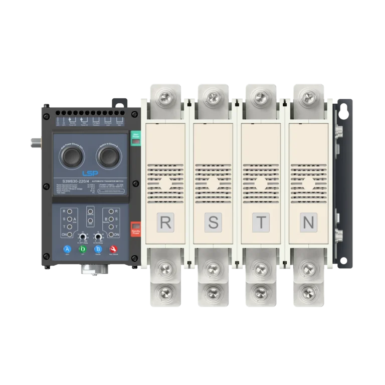 3 Phase 630 Amp Generator Automatic Transfer Switch ATS S3M630-220-4 img2