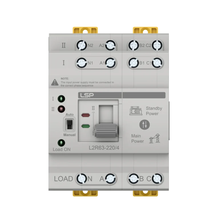 4 pole 63 Amp 3 Phase Automatic Transfer Switch ATS L2R63-220-4 img4