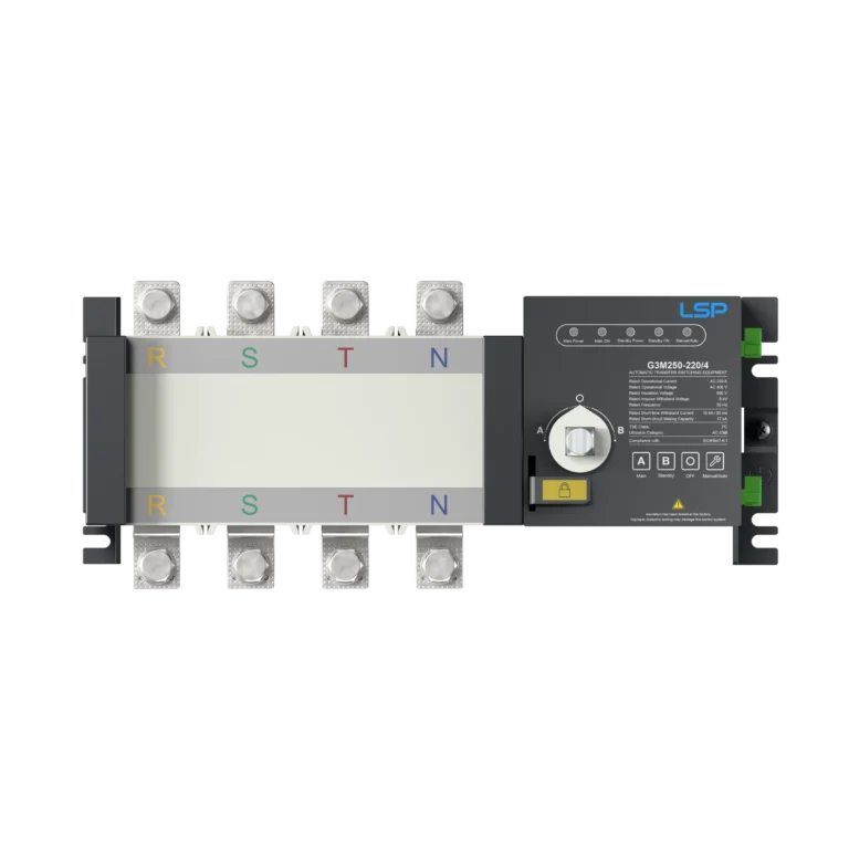 3 Phase 250 Amp Automatic Transfer Switch ATS G3M250-220-4 img2