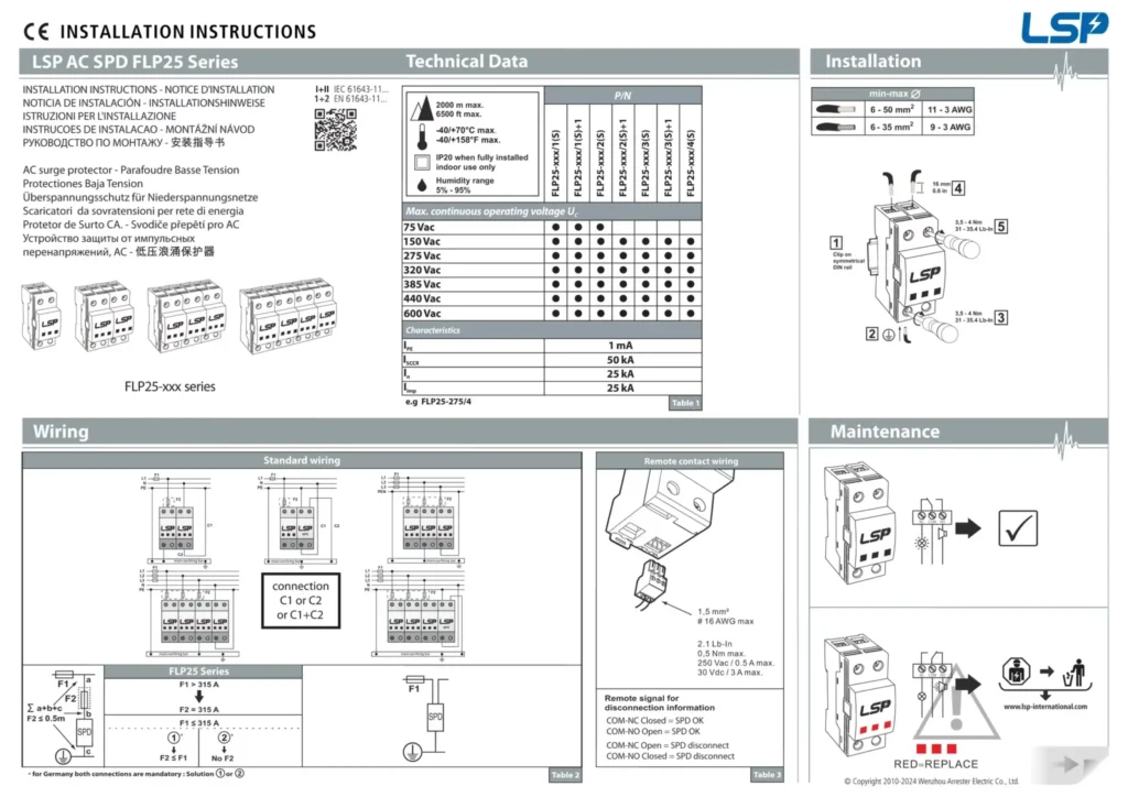 3-phase-surge-protection-device Installation-Instruction