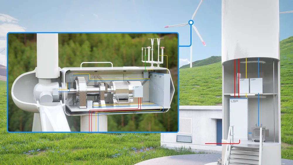 Solution surge protector device for Wind Turbine Installation