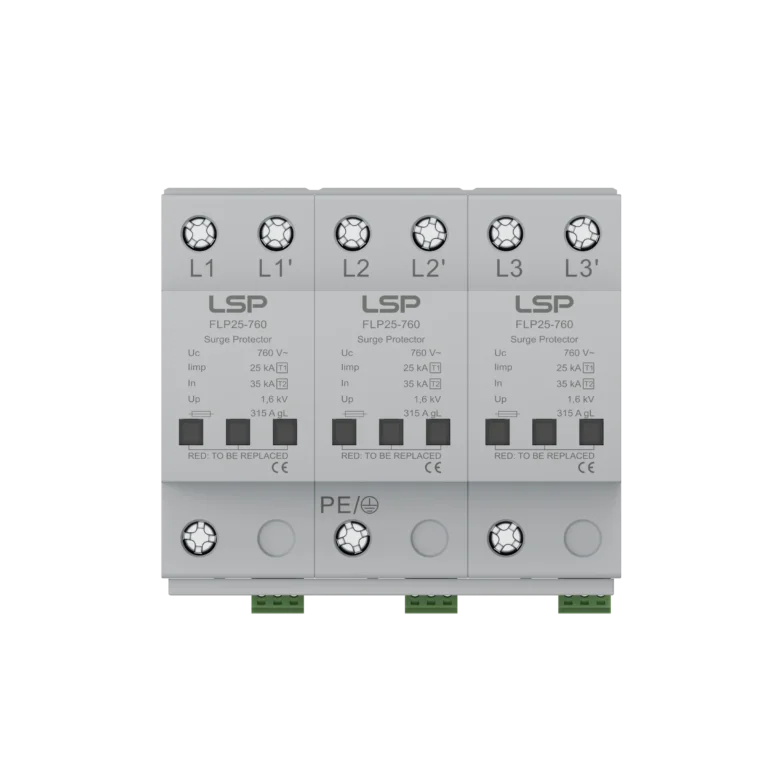 Type 1+2 Wind Turbines Surge Protector Device SPD FLP25-760-3S img5