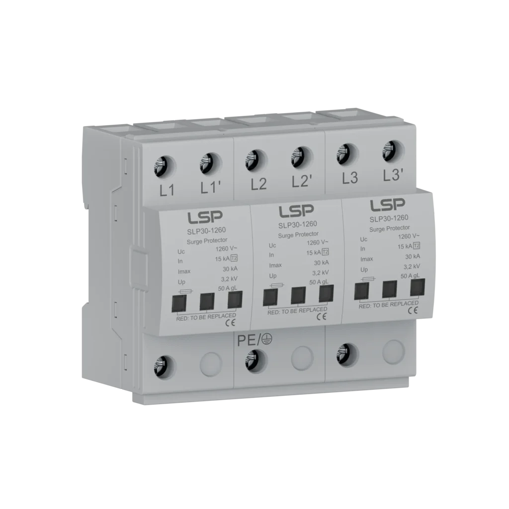 Type 2 Wind Turbines Surge Protector Device SPD SLP30-1260-3S