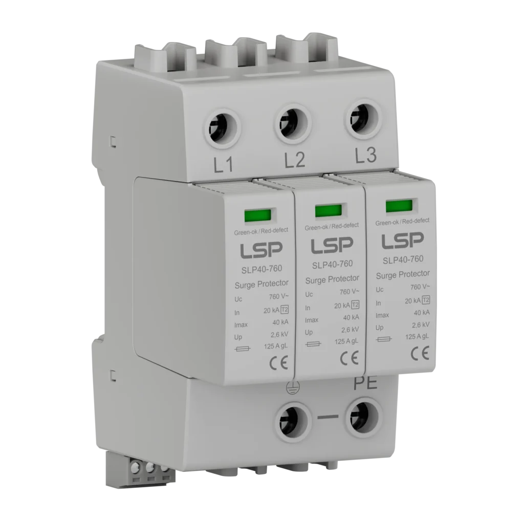 Type 2 Wind Turbines Surge Protector Device SPD SLP40-760-3S